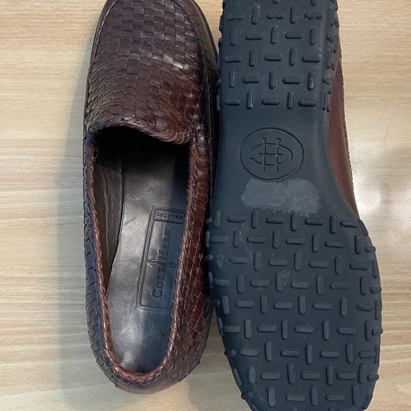 Cole Haan Brown Flats Loafers with Rounded Toe - Picture 6 of 12